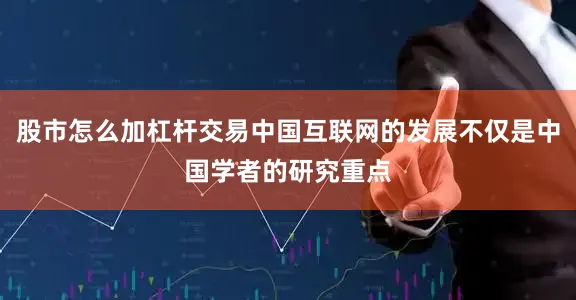 股市怎么加杠杆交易中国互联网的发展不仅是中国学者的研究重点